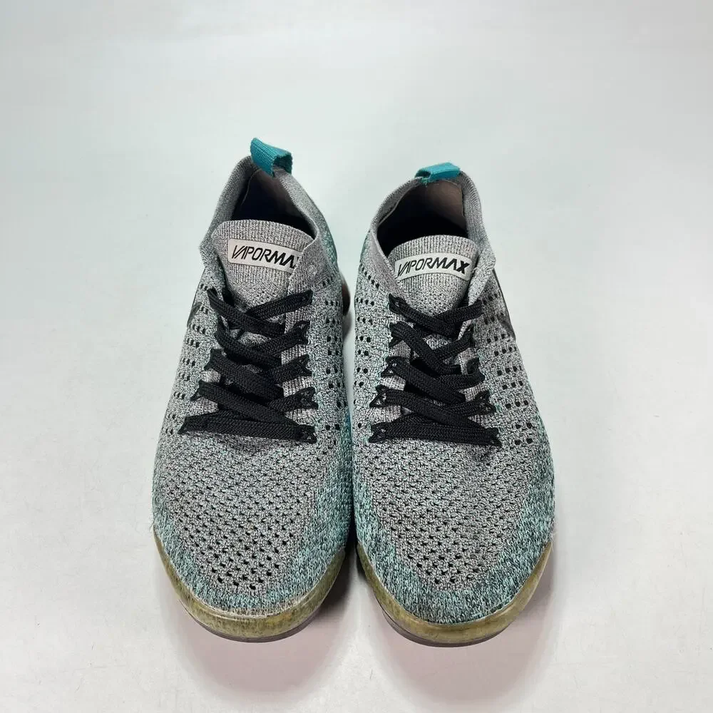 Nike Air VaporMax Flyknit 2 Dusty Cactus Hyper Jade Running Shoes Women's Sz 6.5